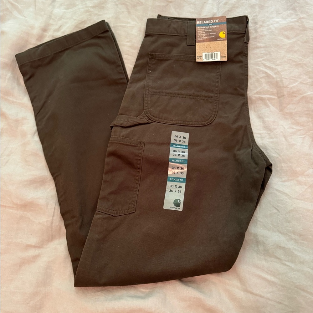 Carhartt B324 - Washed Twill Relaxed Fit Pant Sz 36x36